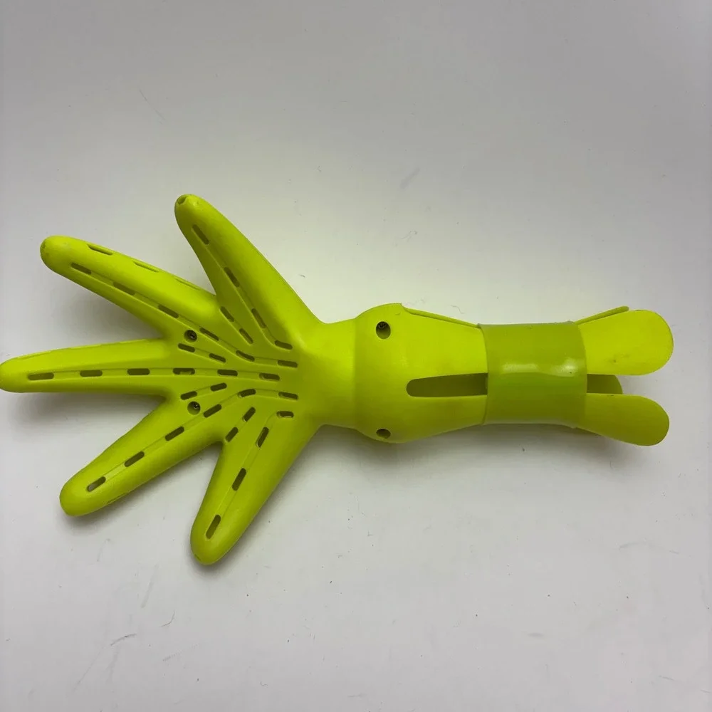 DevaCurl DevaFuser Universal Diffuser Lime Green Hand Shaped Hair Dryer Tool